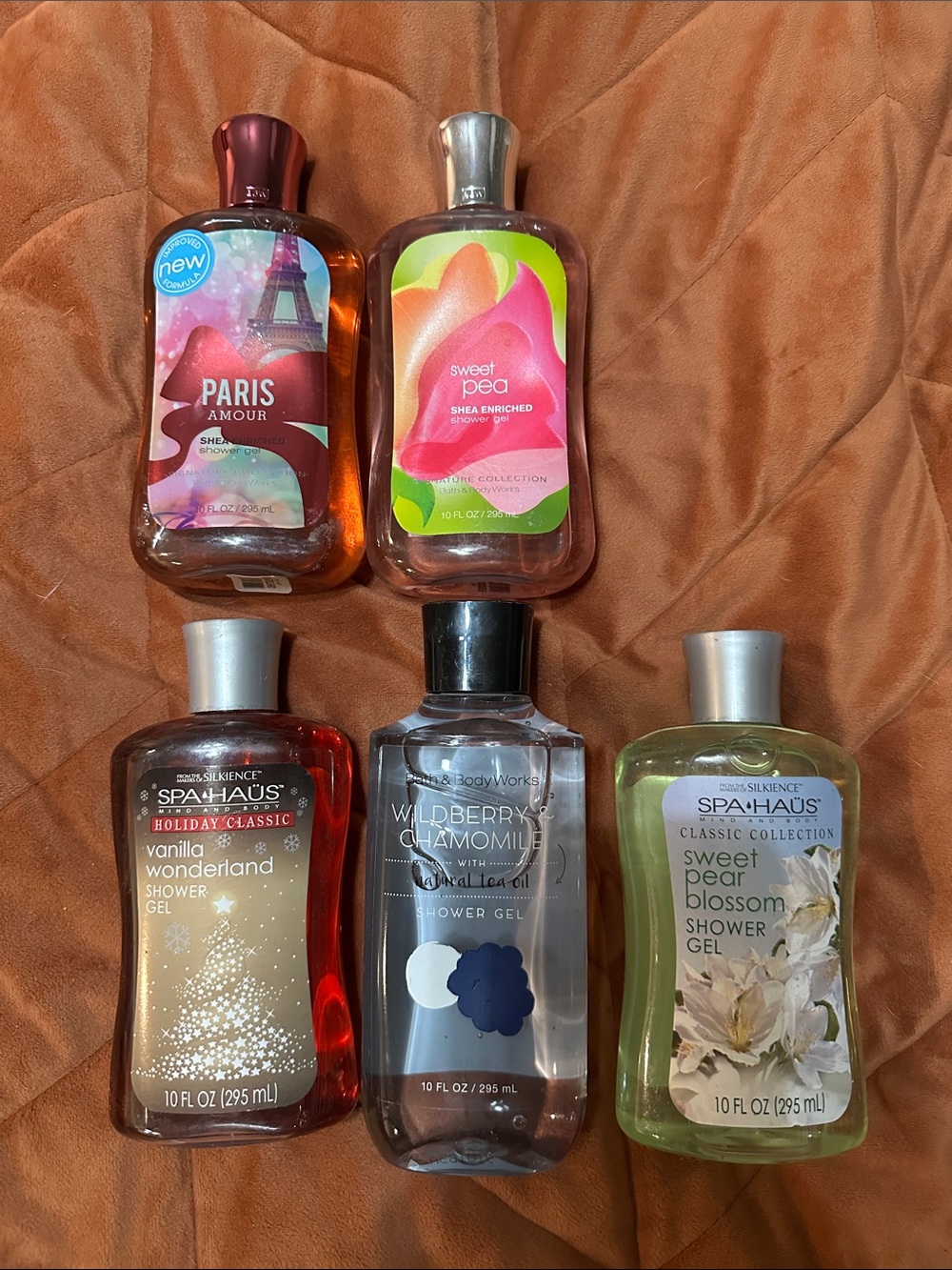 Bath & Body, Spa Haus Lot of 5 body wash